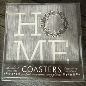 Occasions coasters thirty stone 4 pk farmhouse 4x4